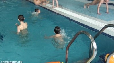 Poolside activities 1 Full HD - Nudism teaches respect for the body and nature