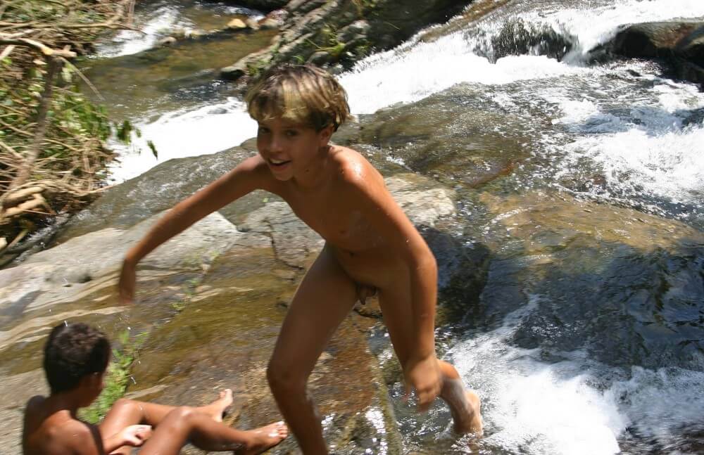Brazilian Cliff Slide pics - Naturism and environmental awareness in the modern world