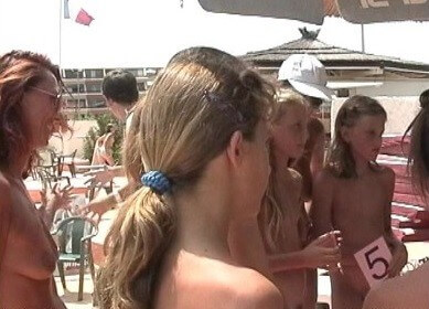 Jr Miss Pageant France - Are required to remain naked at all times