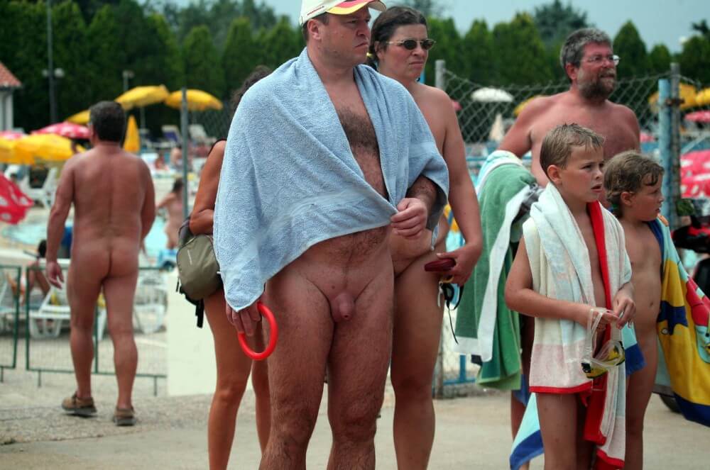 Naturist Pool Resort Exits photos - Nudity is a natural aspect of human existence