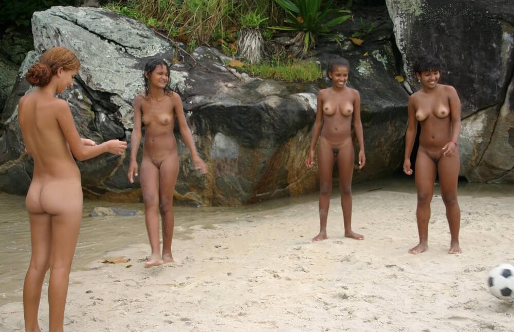 Brazilian Game Gathering gallery - Striving for harmony with nature—its okay to be a little naked