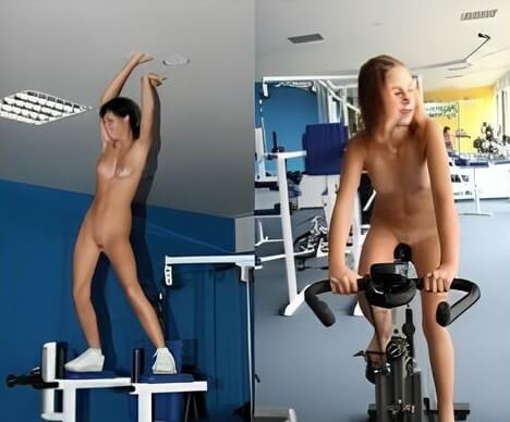 Nudists in the gym pics - Freedom and naturalness are the core principles of naturism and nudism
