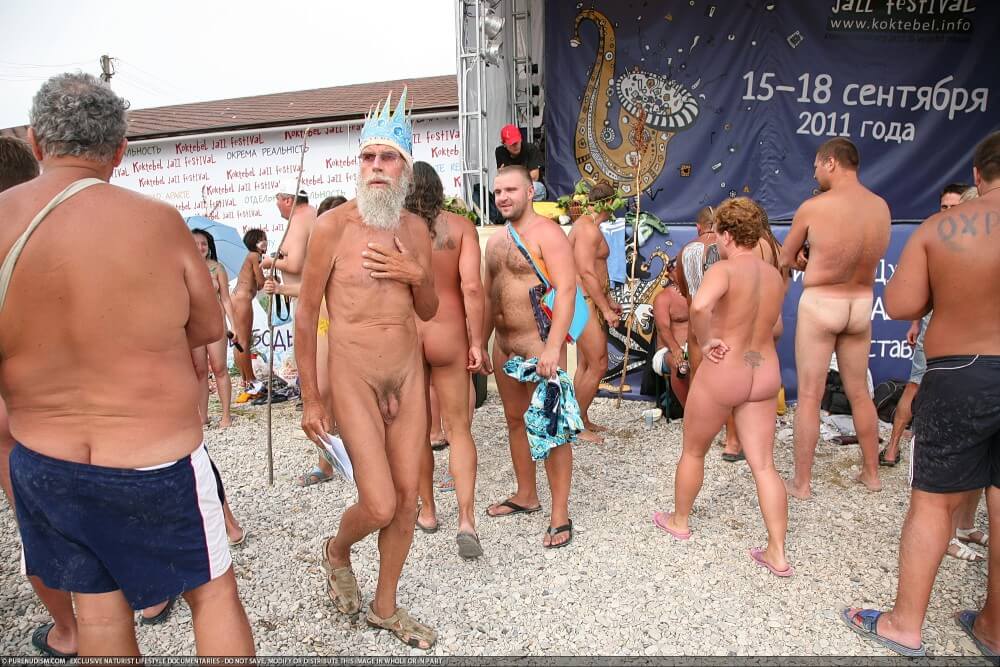 Koktebel Nudism Festival photos - In naturism, sincerity and openness toward others are valued