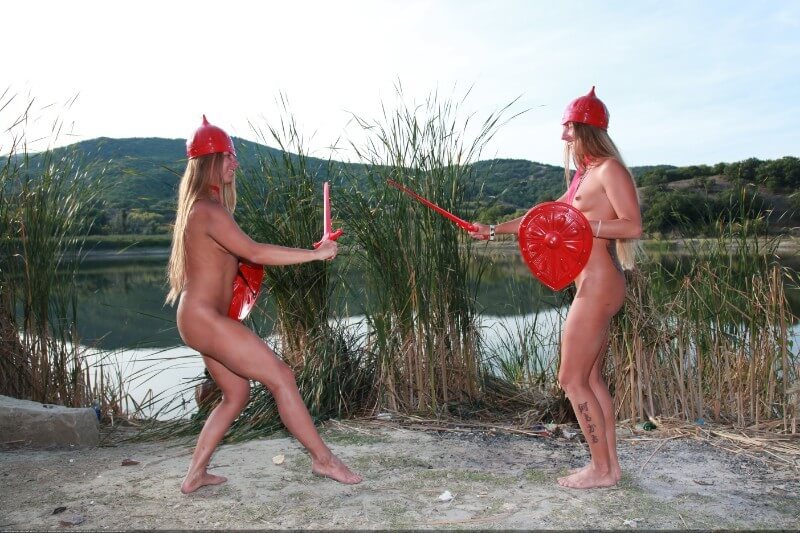 Life Near The Pond pics - Home naturism in all its glory