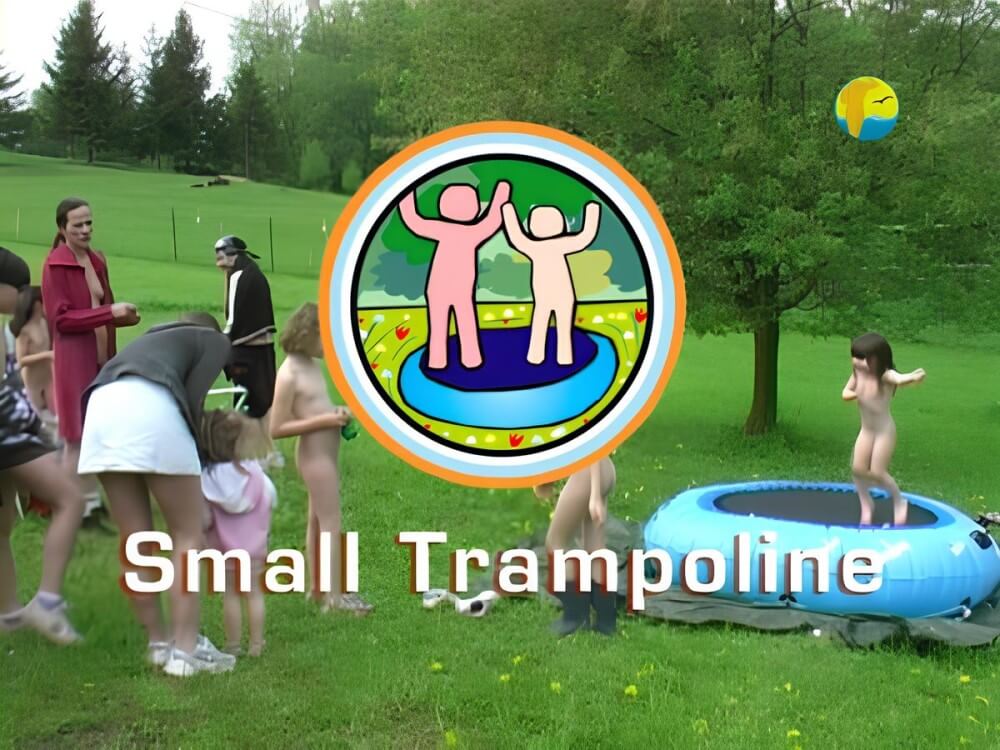 Naturist Freedom: Small Trampoline - It is a path to inner freedom, achieved through acceptance and openness without clothing