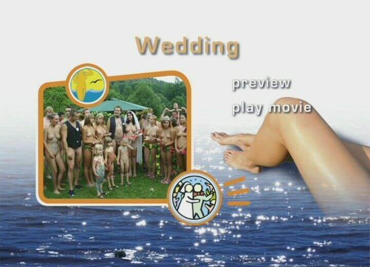 A wedding in a nudist collective - Naturism encourages sincerity and honesty regarding the body