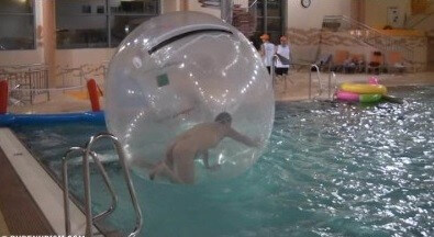 Indoor Water Runners # 2 - Naturists are open to new ideas and experiences