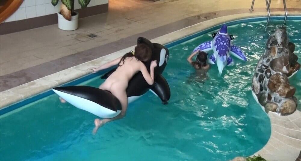 Naturism in the pool Full HD - Nudism and naturism are a philosophy of life and a culture of interaction