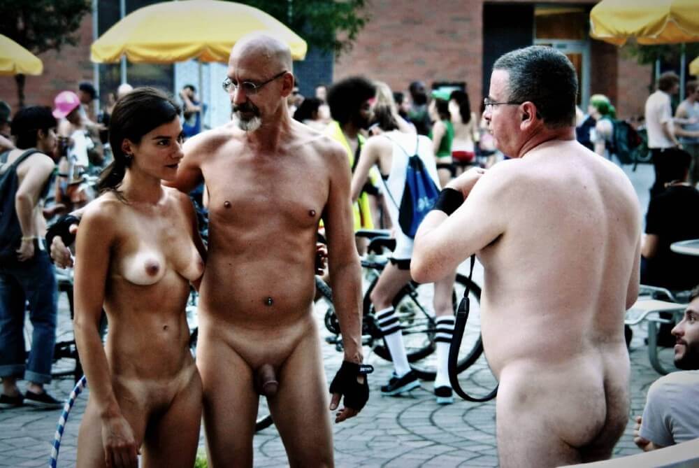 World Naked Bike Ride [WNBR] UK 2011 gallery - The practices of naturism teach us to appreciate life and harmony with the world around us
