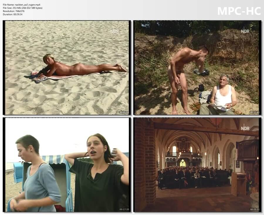 Nudist movie die nackten auf rugen HD - The practice of nudism fosters trust and honesty