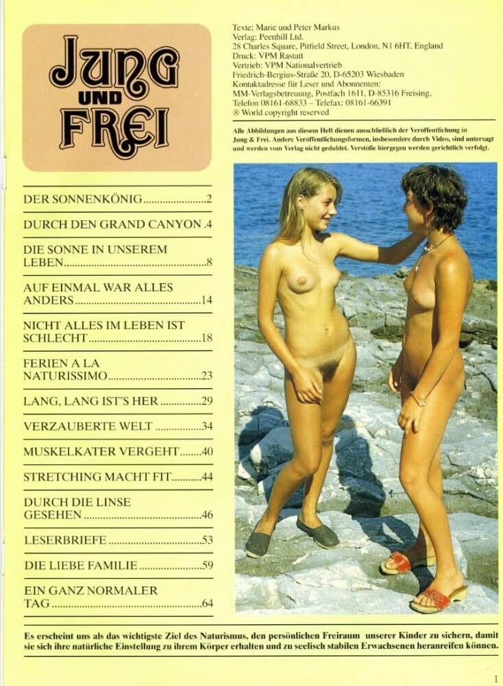 Jung und Frei Nr 76 - Nudists only allowed