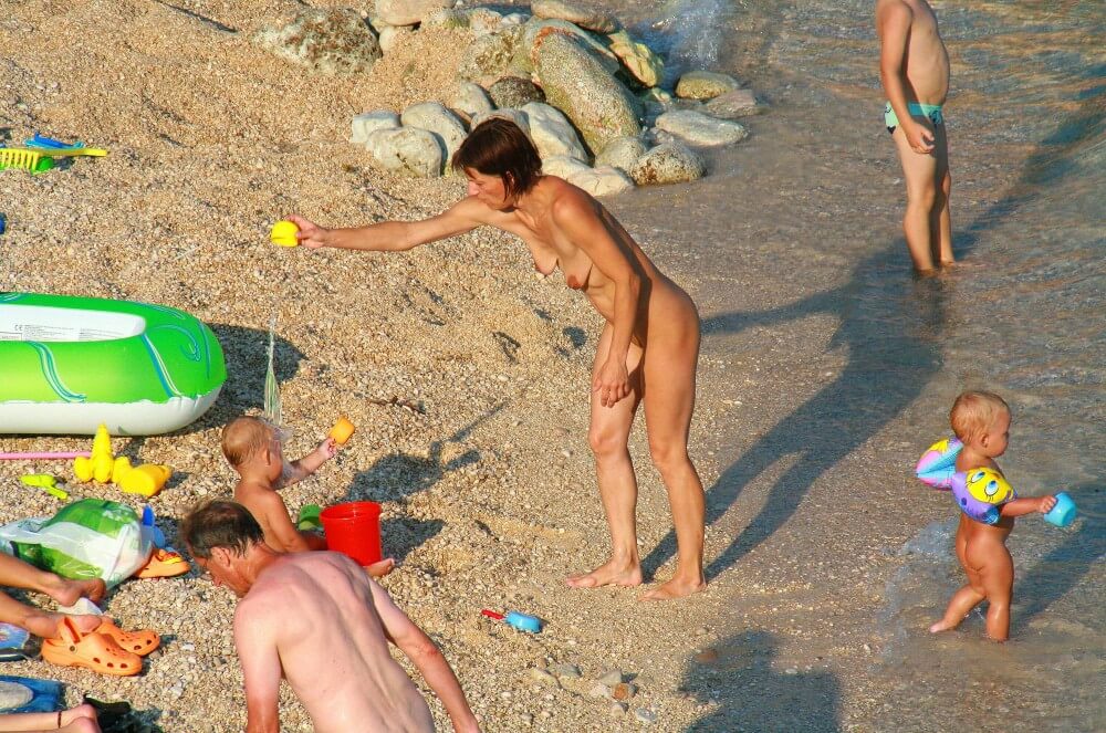 Ula Naturists Beach photo gallery - Where nudism is commonplace