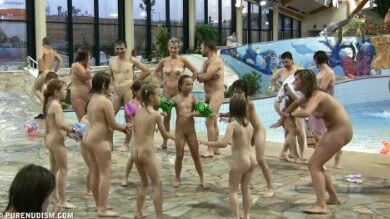 Aqua extravaganza 1 Full HD - The body is a reflection of inner beauty and harmony in naturism and nudism
