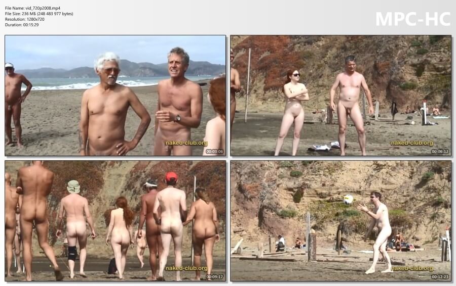 Olympics 2008 nudist games san francisco HD - Naturism enthusiasts around the world