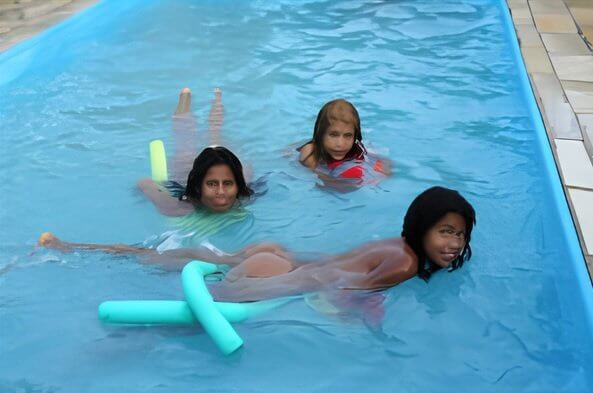 Tropic Pool Side Day - Brazil resort - This is how naturism culture manifests itself