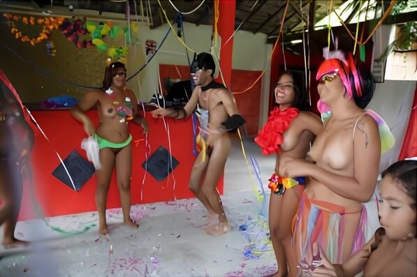 Tropical Carnival gallery - Part 1, 2, 3 - Many naked men and women