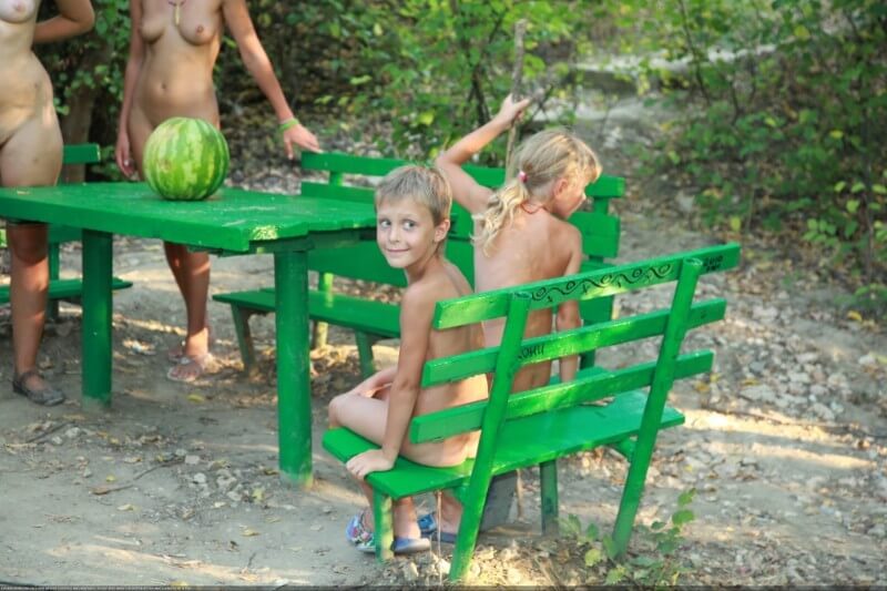 Naturists green picnic photos - Naturism and nudism are a philosophy of respect