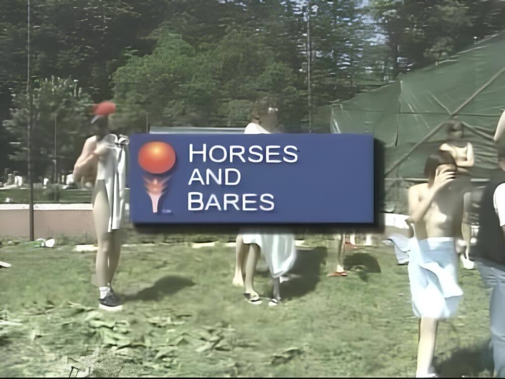 Horses and Bares - Nature provides the energy and strength for life, and well simply be naked
