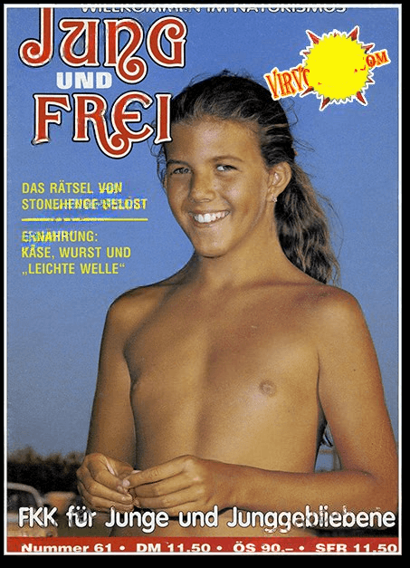 Jung und Frei Nr 61 - Engaging in naturism promotes inner harmony and peace of mind