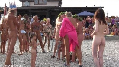 Cool Day At The Beach 4 - Living in harmony with nature is the primary goal of the naturist and nudist lifestyle