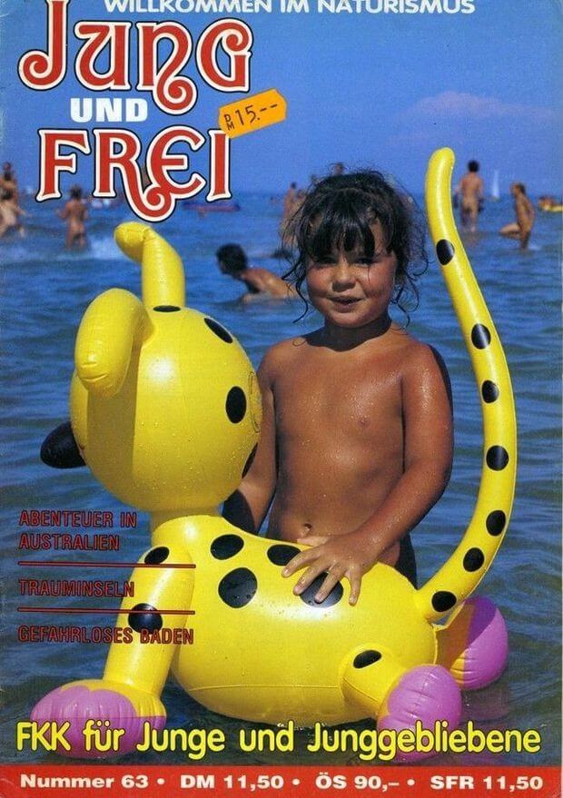 Jung und Frei Nr 63 - Lightheartedness and ease are characteristic features of the practice of nudism and naturism