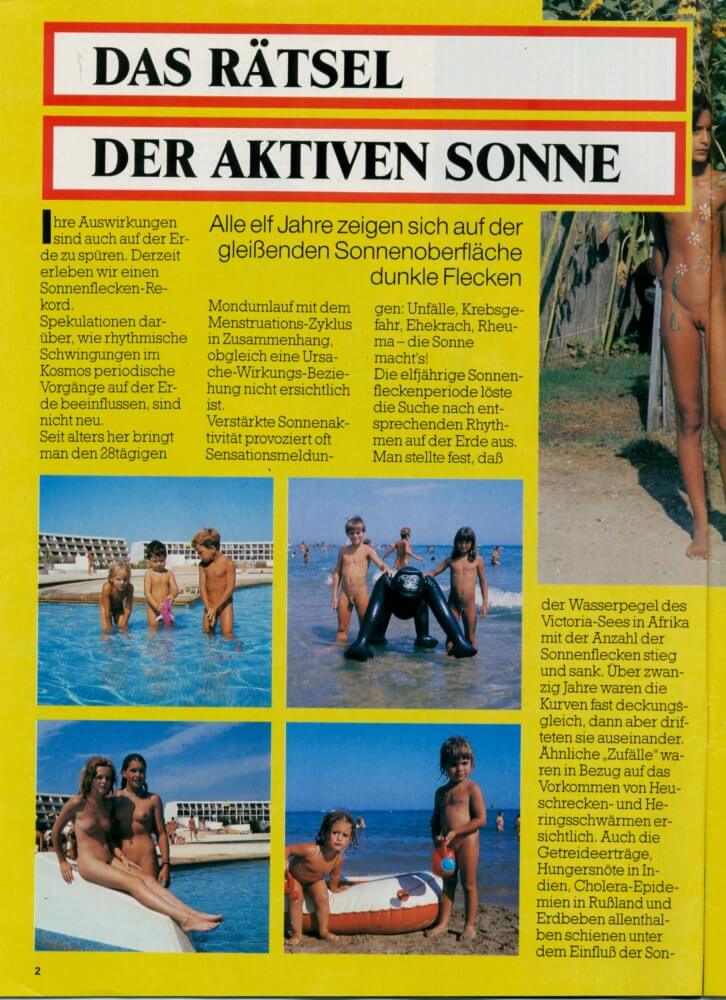 Jung und Frei Nr 37 - Nudity is a part of life and a part of society