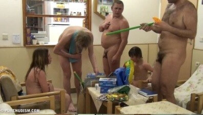 Pool jacuzzi and paints Full HD - Naturism as a protest against puritanical moral norms