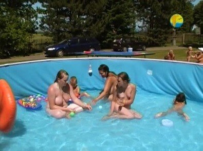 Naturist Freedom: Merry Pool upd - A love for the sun and fresh air are important values for naturists