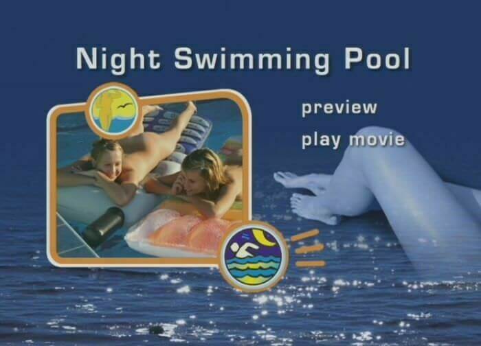 Naturist Freedom: Night swimming pool - Living freely and naturally is the dream of naturism and nudism advocates