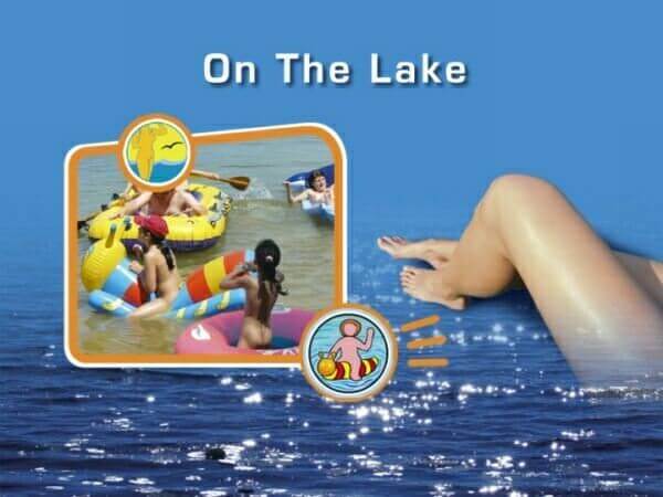 Naturist Freedom: On the lake - Naturists are open to the world and the environment
