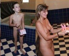 Naturists celebrates birthday photos - Simplicity and naturalness are important principles of nudism and naturism