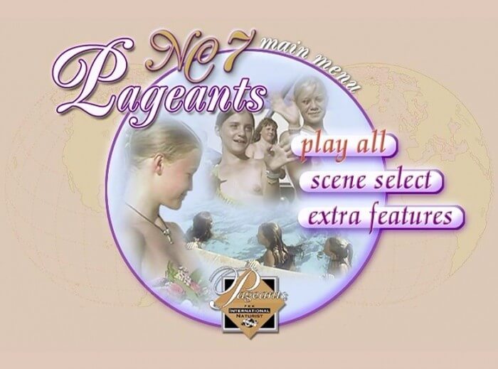 Pageants France # 7 1999 DVD video - Nudist festivals are beautiful