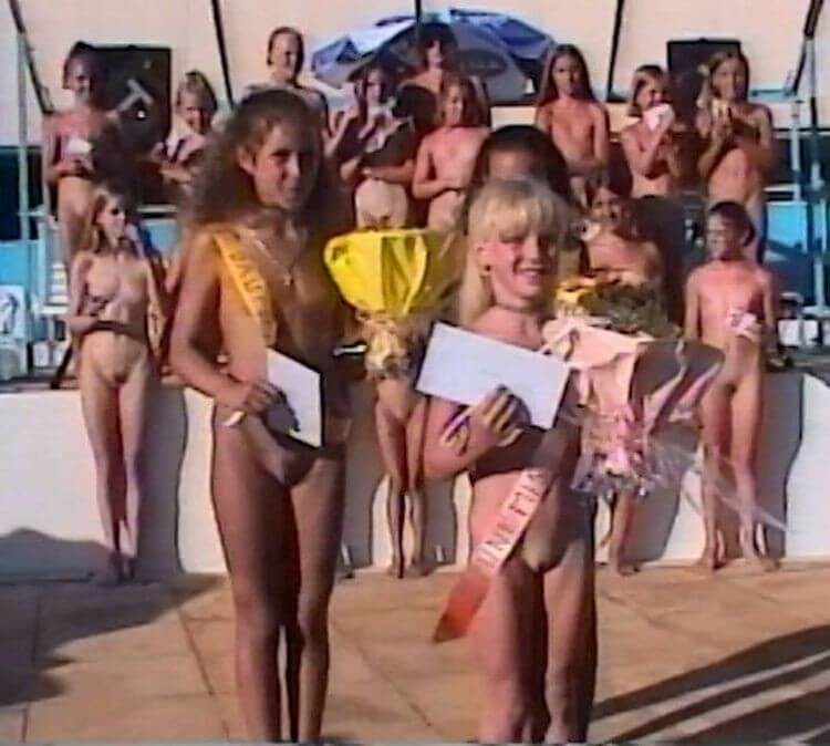 Poolside Pageant Classics Full HD video - Spiritual and physical harmony are essential in nudist culture