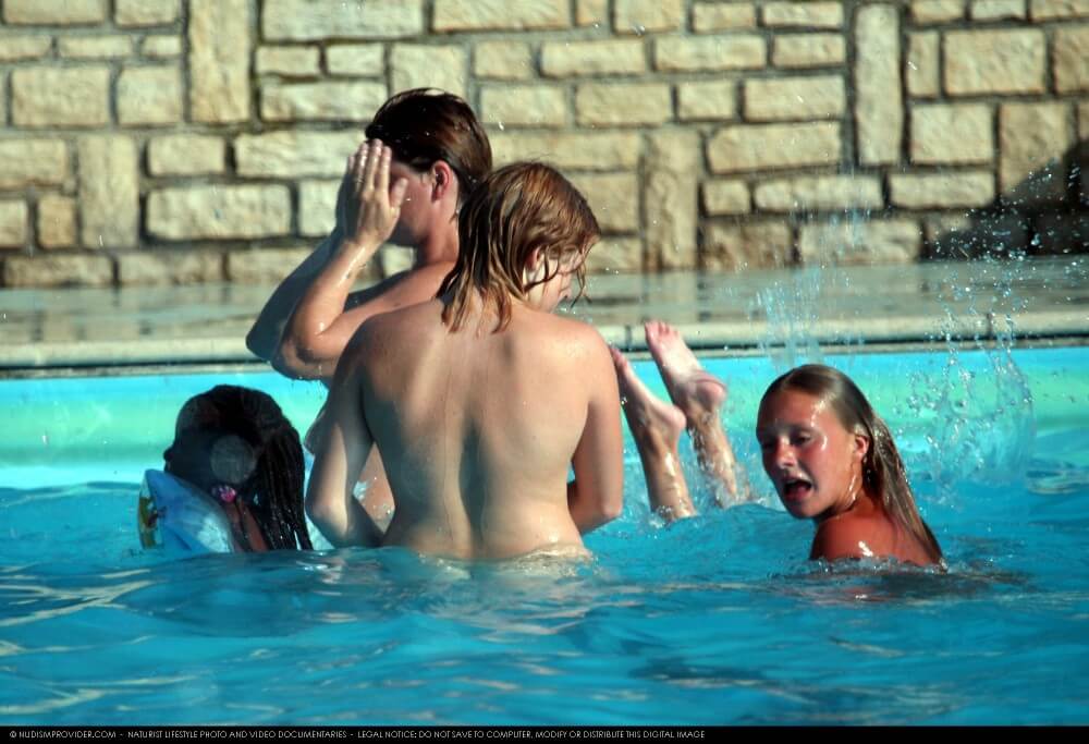 FKK water locations set 22 - A closed community of naturists