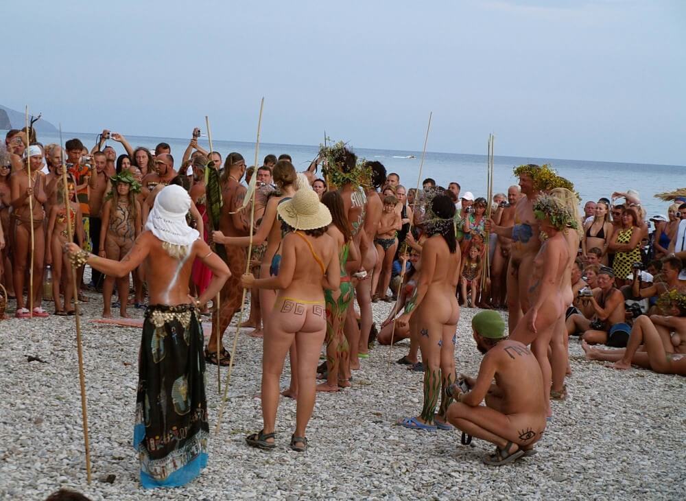 Naturist Party Mega Bash pics - Nudity as a natural part of human existence