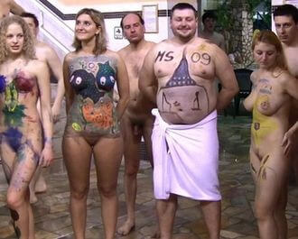 AquaPark Pageant Night Full HD video - Being naked helps one feel a sense of freedom