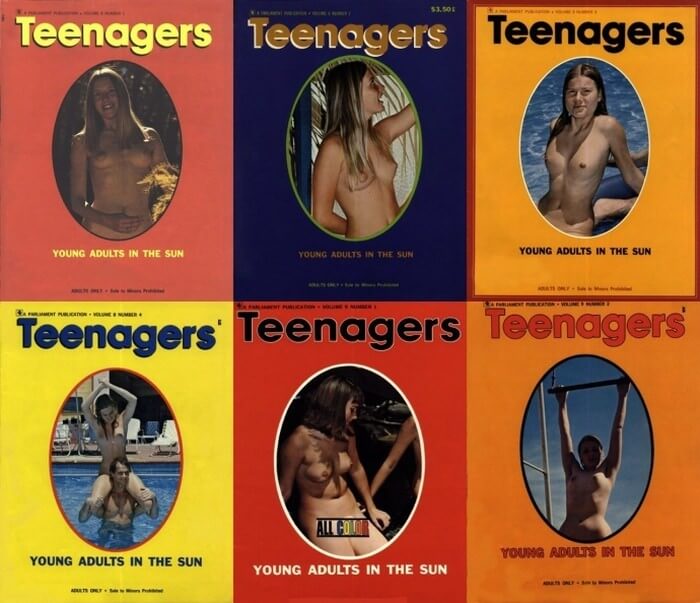 Teenagers magazines: Young adults in the sun - Physical freedom is important to many nudists